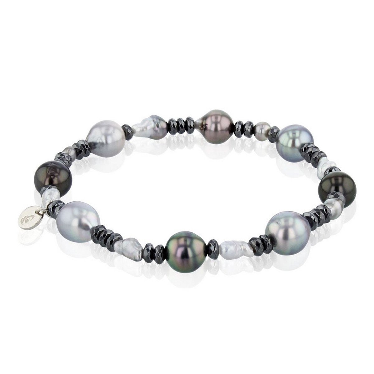 Luna-Pearls - 104.0589 - Armband - met Tahiti gekweekte parel