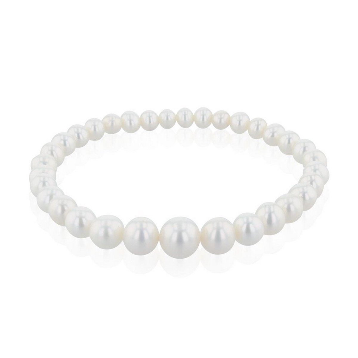 Luna-Pearls - 104.0125 - Armband - met Zoetwater gekweekte parel