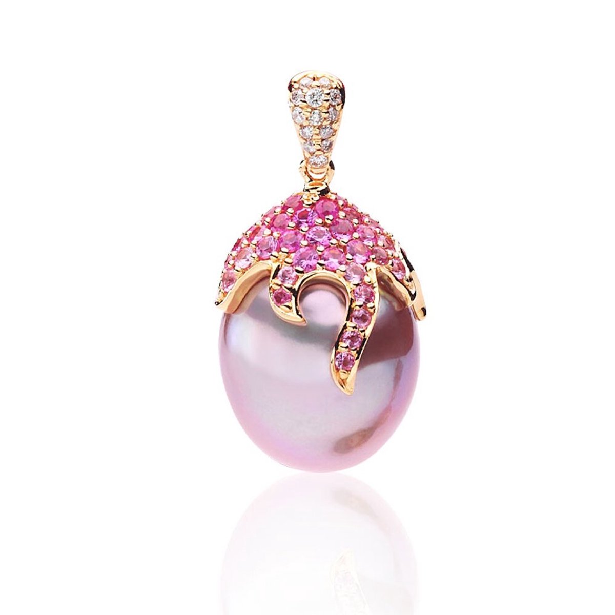 Luna-Pearls Oorringen oorsieraden HS1117_7.5-8mm