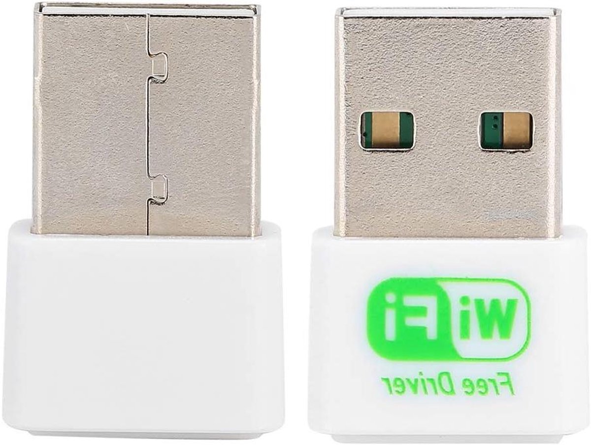 Draadloze Wifi Adapter - Wifi Dongle - Internet Verbinding - Plug en Play - 150 Mbps - Zwart