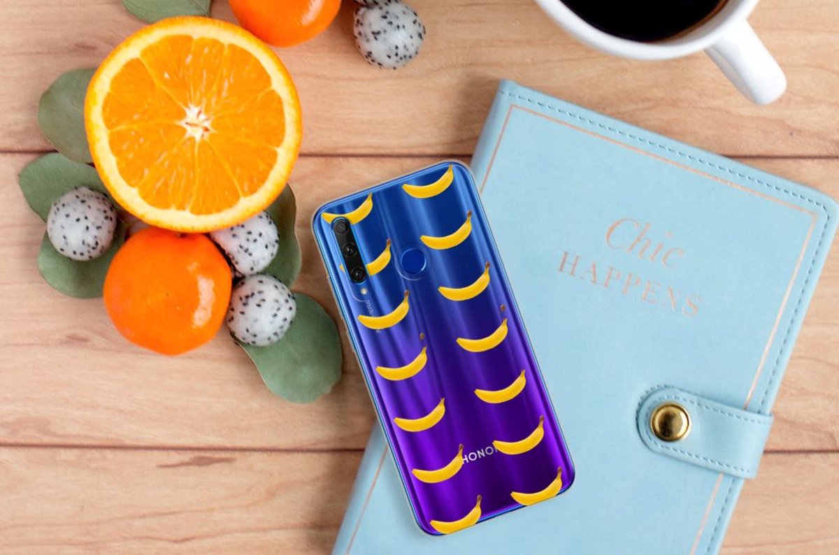 Honor 20 Lite Siliconen Case Banana