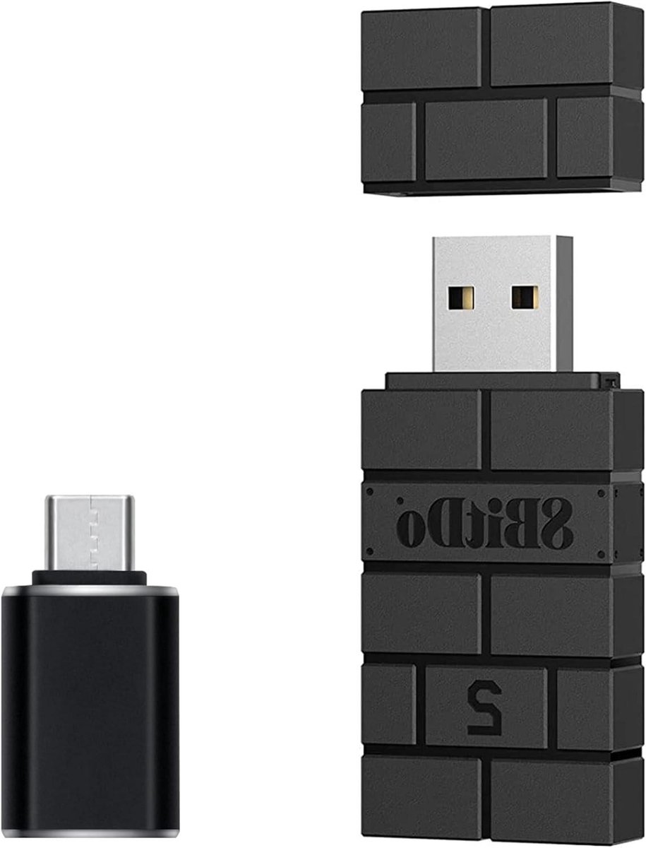 Draadloze USB Adapter - Verbindingsadapter OTG - Gaming PC Verbinding - Compact Ontwerp - 55 x 9 x 25 cm