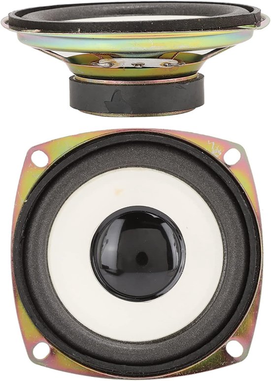 Allecto - 3-Inch Luidspreker - Hoge Gevoeligheid - Voor Multimedia Sound Box - 4 Ohm - Stereo Surround Sound - Ideaal voor Audio Enthousiastelingen — afbeelding 2