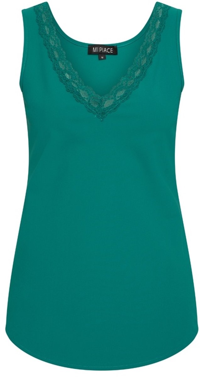 MI PIACE - Travel Top Met Kant 202129 Everglade - Maat : 3XL