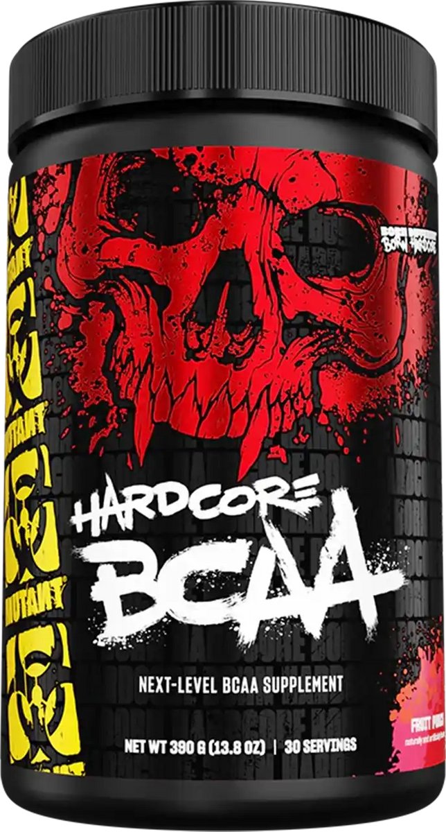 Mutant Hardcore BCAA (390g) Fruit Punch - Aminozuren - BCAA