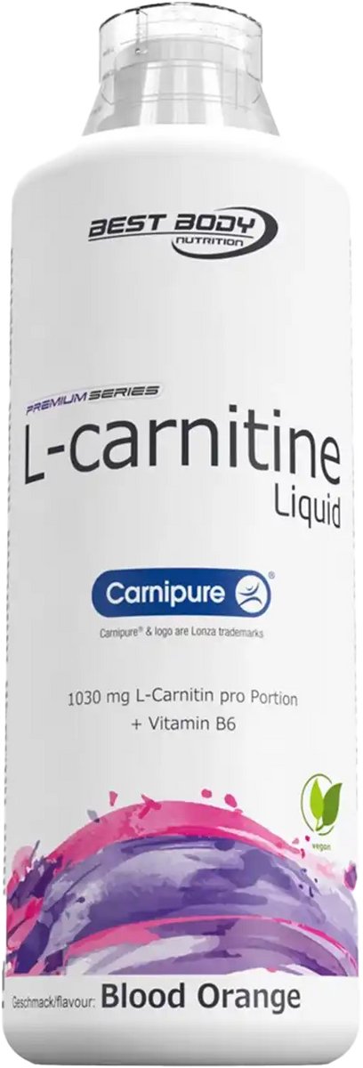 Best Body Nutrition L-Carnitin Liquid (1000ml) Bloodorange - Dieet & Gewichtsbeheersing - L-Carnitine