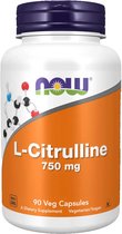 Now Foods L-Citrulline 750mg (90) Standard - Aminozuren - Aminozuur-Mix