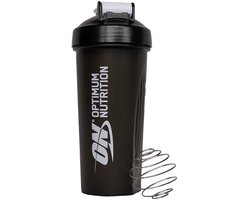 Optimum Nutrition Optimum Nutrition ON Shaker Plus - Shakebeker 600ml - BPA en DEHP-vrij - Zwart