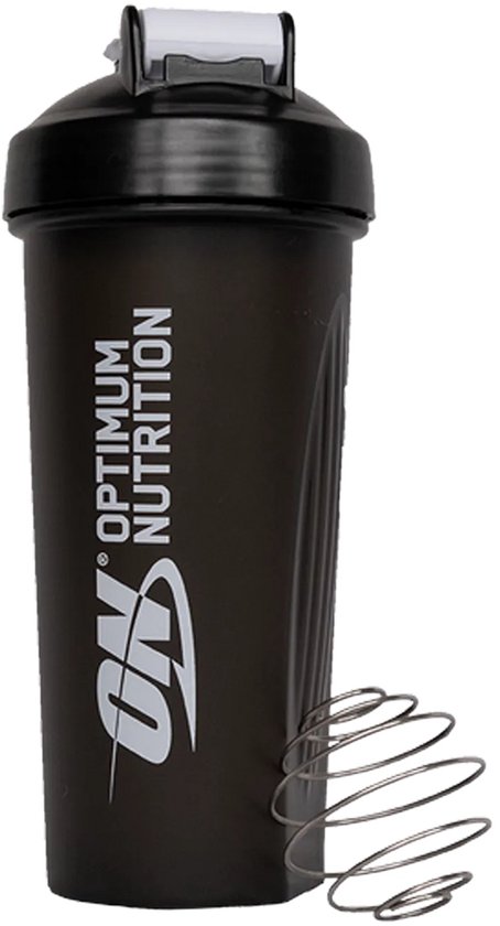 Optimum Nutrition Shaker Plus Zwart 600 ml