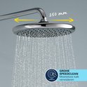 Grohe Vitalio Start 250 douchekop van 25 cm met waterstralen.