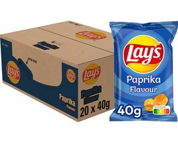 Lay's Chips Paprika - Chips - 20 x 40 gram