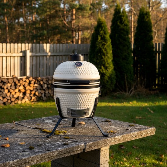 HEAT Premium Kamado Barbecue Fyregg 13 Wit van HEAT — afbeelding 2