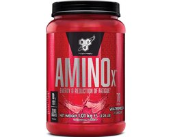 BSN Amino X – BCAA Poeder – Watermeloen - Aminozuren Compleet - Suikervrij – 70 doseringen (1015 gram)