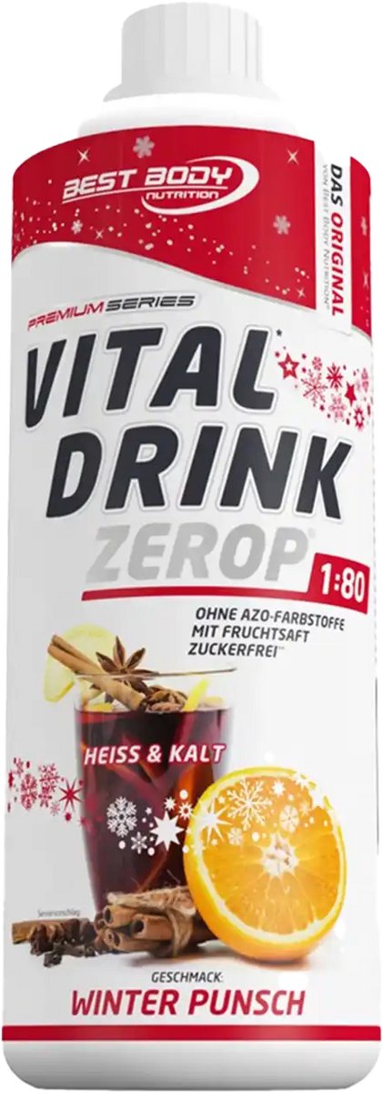 Low Carb Vital Drink - 1000 ml - Winter Punch