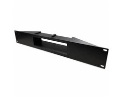 19 inch rackmount geschikt voor Minisforum MS-01 - Mini pc montagebeugel voor serverrack en homelab - Zwart