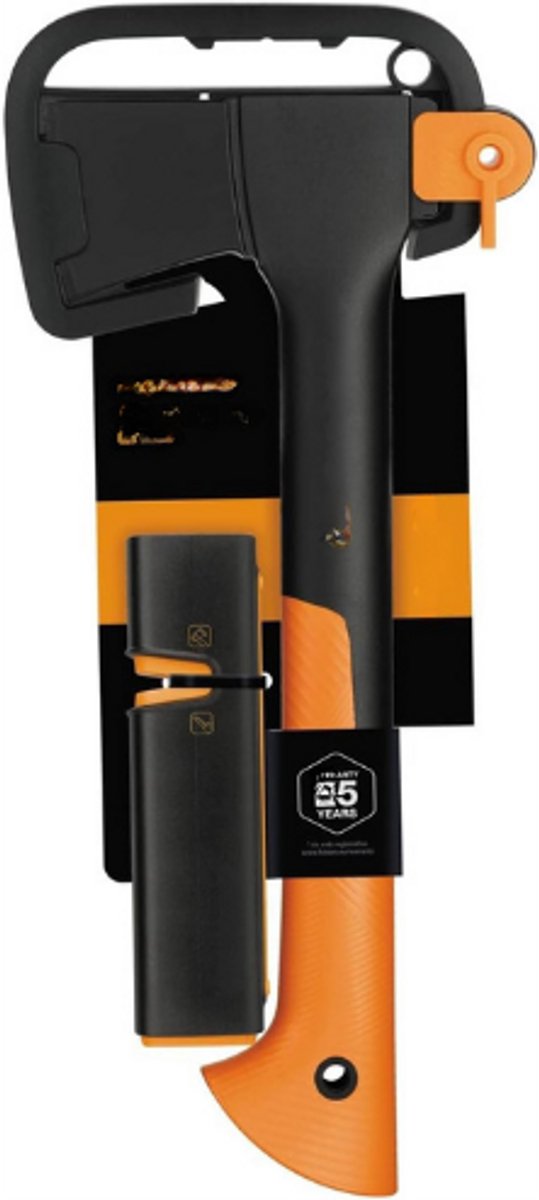 Bijl set, universele bijl: inclusief mes- en transportbescherming, lengte: 35,5 cm, anti-aanbaklaag, X7-XS, 640 g; bijl en messenslijper: keramische slijpkop, Xsharp, 1020183 van Bijl — afbeelding 5