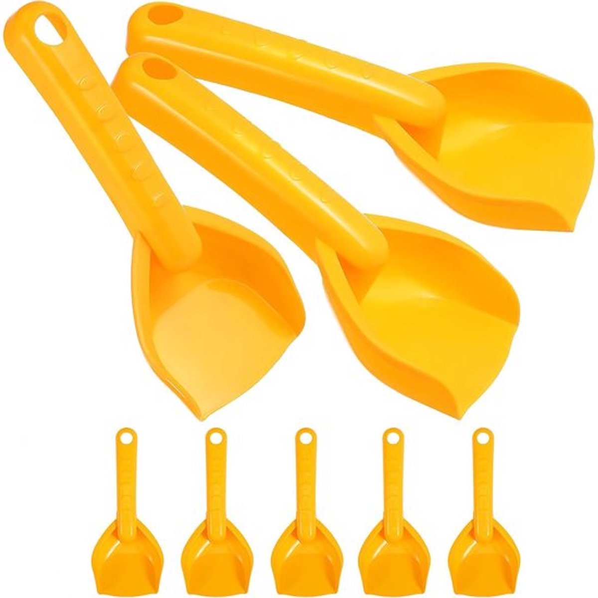 Candala Kinderzandschep 8-delig, 18 cm kunststof strandspeelgoedset