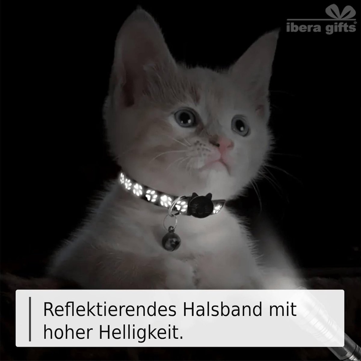 Gepersonaliseerde kattenhalsband met naam voor katten, met veiligheidssluiting, zelfopenend, reflecterend (roze)