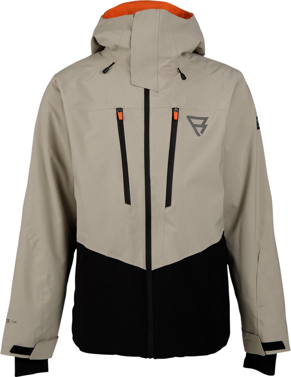 Brunotti Kendron Heren Ski Jas Fungi Beige