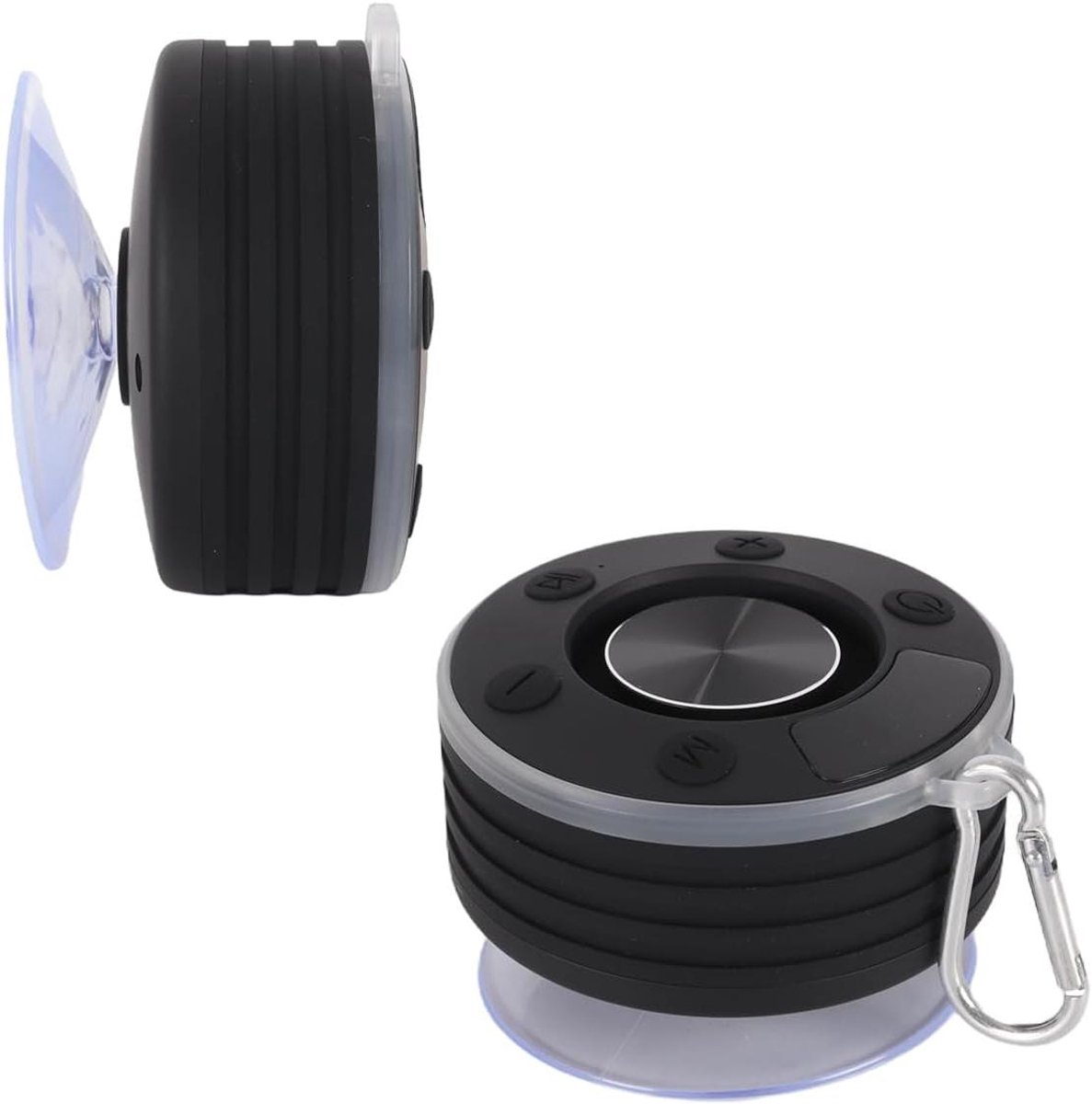 Waterdichte Bluetooth Speaker - Draagbare Geluidsbox - Muziek Luisteren - IPX7 Volledig Waterdicht - Compact Formaat - Zwart