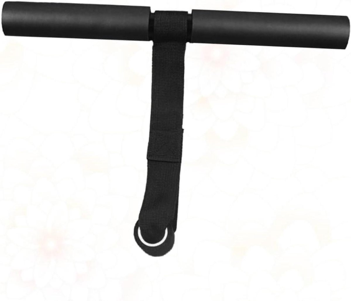 Oefenbeugel Zitten - Buiktrainer Voeten - Thuis Fitness - Draagbaar Ontwerp - 32 x 21.5 cm - Zwart
