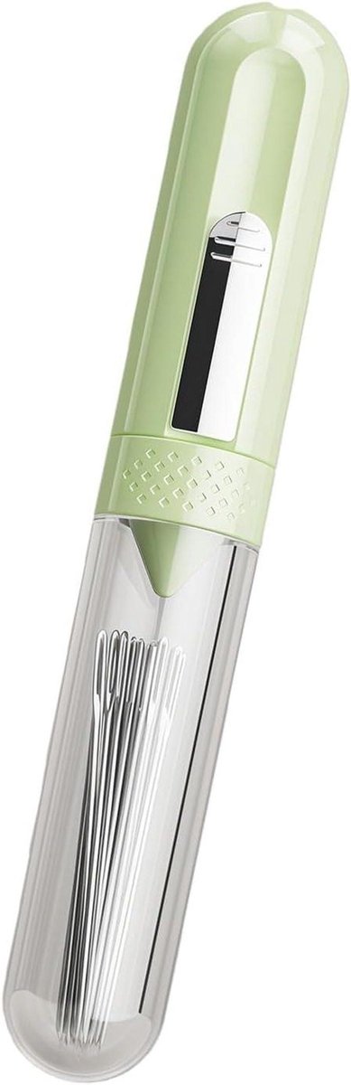 Naai Gereedschap Set - Naai Benodigdheden - Kleding Reparatie - Automatische Naaldinrijger - 8 Naalden - Lichtgroen
