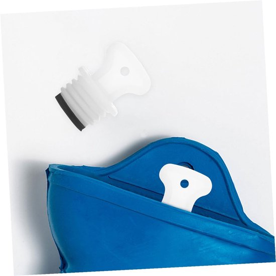 Warmwaterkruik Stops - Kruikdoppen - Lekvrije Warmte - Duurzaam Rubber - 5 Stuks - Zwart — afbeelding 2