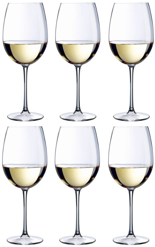 Verre à vin Cabernet Chef & Sommelier Tulipe - Rond - 35 cl - Transparent - Set-6