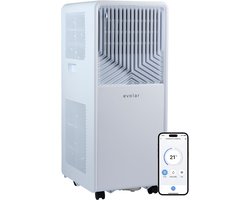 Evolar Mobiele Airco - 12000 BTU - Koelen & Verwarmen - WiFi - App & Afstandsbediening - Airconditioner - met Afvoerslang - Slaapkamer, Woonkamer, Kantoor - EVO-012CHW