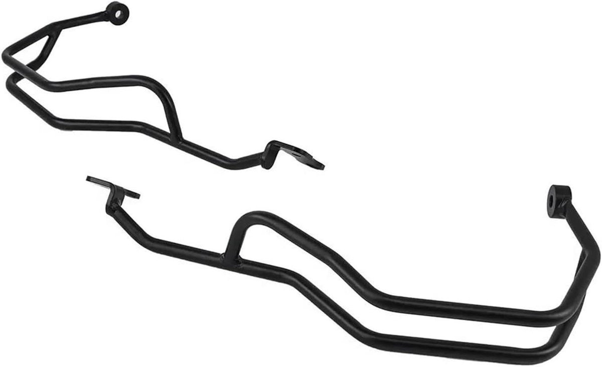 Handkappen Motor - Handbescherming Stuur - Motorrijden Bescherming - Vermindert Handvermoeidheid - 1 Set - Zwart