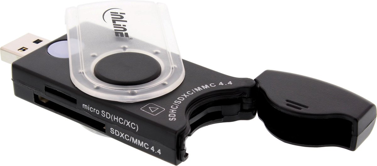 InLine 2 Poorts USB 3.0 Kaartlezer