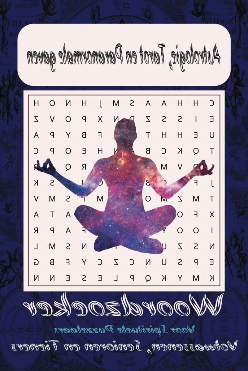 Woordzoeker Puzzelboek - Spirituele Puzzels - Mystieke Wereld Ontdekken - Thematische Puzzels - 110 Pagina's - Multicolor