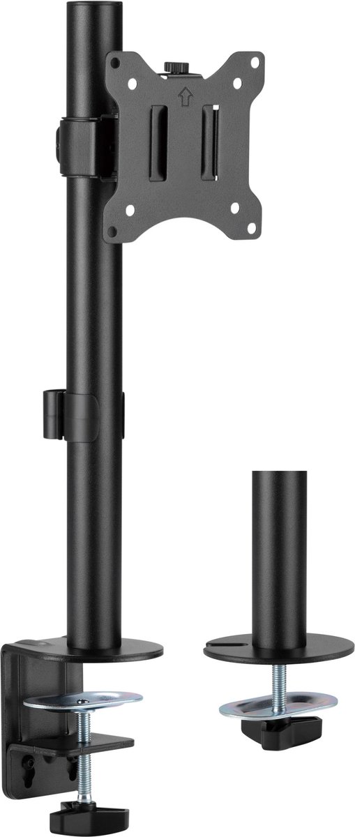 InLine Bureaubeugel voor 10-32 inch scherm - volledig verstelbaar - Premium - Tot 9kg - Zwart