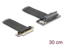 Delock Riser Card PCI Express 3.0 x4 male to U.2 SFF-8639 SSD slot 90° angled with cable 30 cm