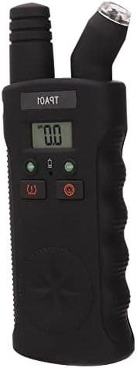 Bandenspanningsmeter Tool - TPMS Reset - Voertuigonderhoud - Automatische Reset - 4 Instelbereiken - Zwart