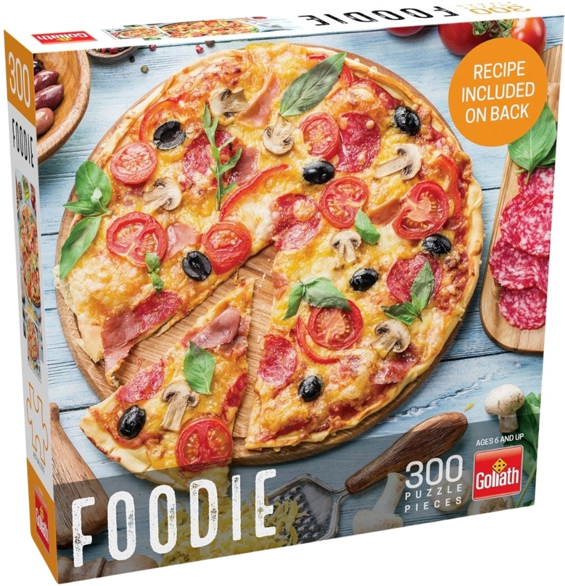 Goliath Puzzel Foodie Pizza 300 stukjes