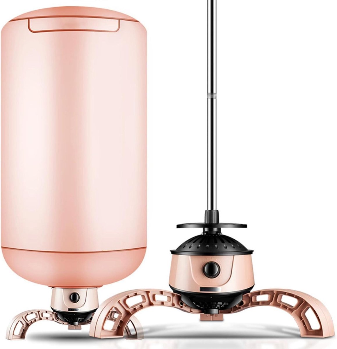 Draagbare Elektrische Droger Mini Wasdroger Snel Kleding Drogen Intelligente 3H Timer 900 W Wit