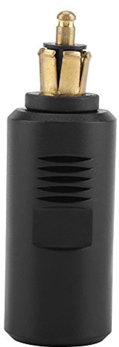 SolidChoice - Cigarette Lighter Adapter - 12V Adapter - Geschikt voor Europese DIN-aansluiting - Voor Motoren - Geschikt voor BMW - Ideaal voor onderw
