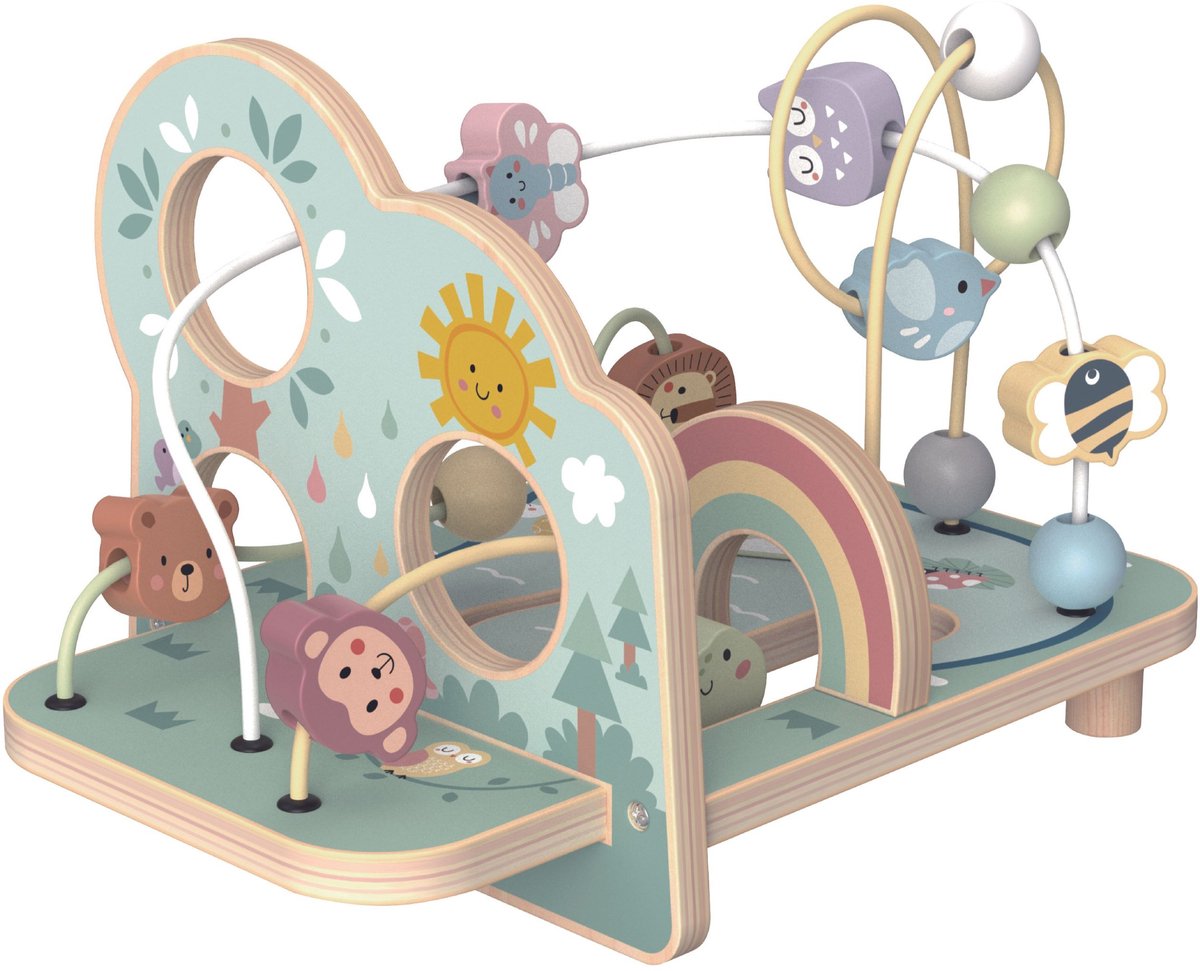 Tooky Toy Forest Houten Kralenspiraal 111418