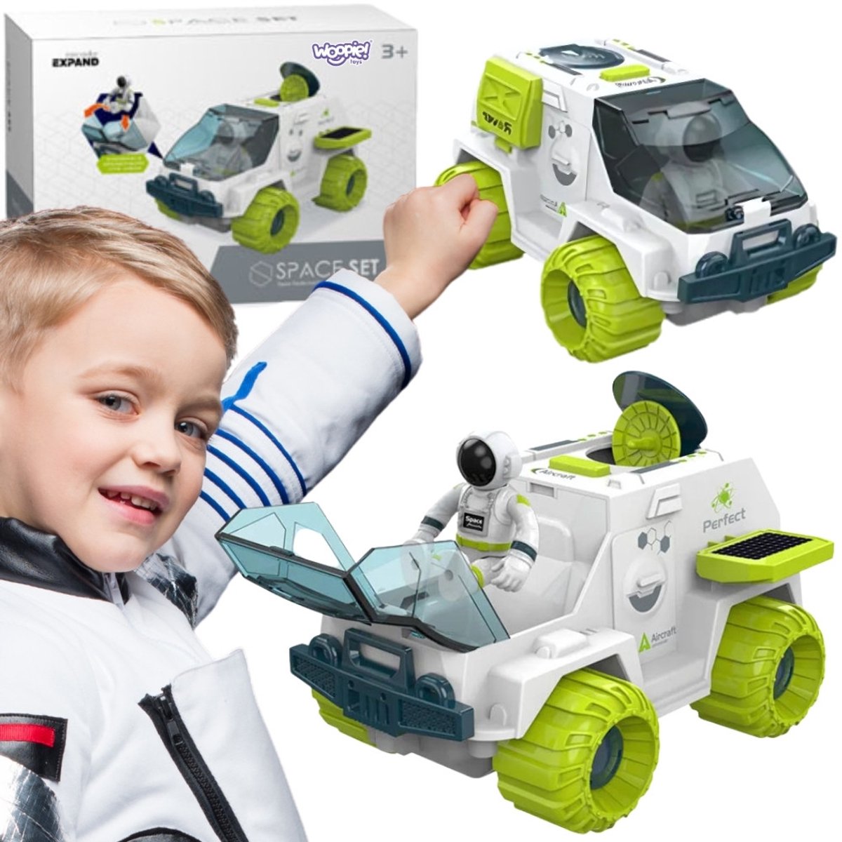 Whoopie Interactive Space Rover met astronautfiguur