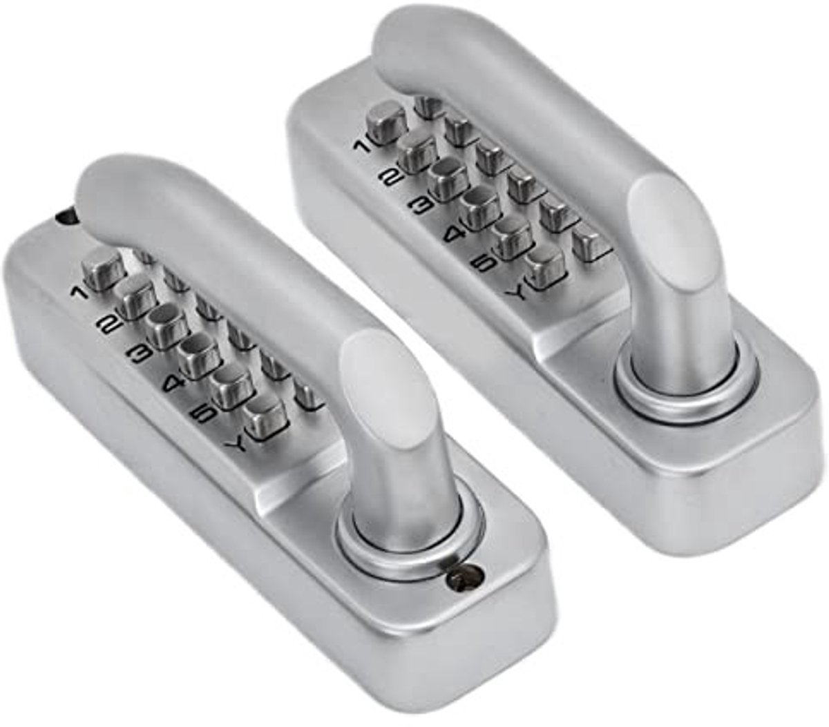 ONF3 - Deurslot - Keyless Access - Code Lock - Dubbele Handgreep - Wachtwoordbeveiliging - Veiligheid - Toegangscontrole