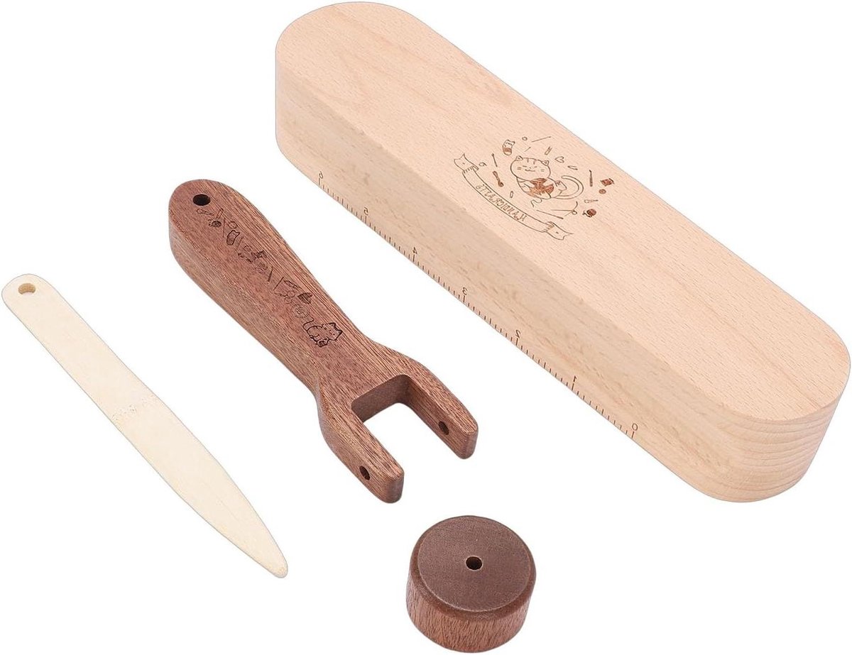 Kleermakers Set - Strijkplank Hout - Naden Strijken - Beukenhout - 26 cm - Niet gespecificeerd