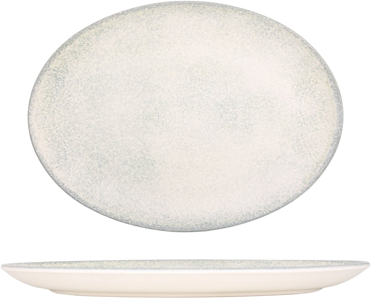 Kütahya Porselen Serveerschaal - Salda - Porselein - 27x16 cm - set van 2