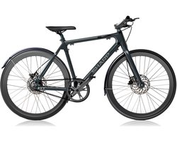 Sharp Milano RS08 e-bike 7Ah 1sp beltdrive naked bike zwart riemaandrijving 28 inch 53 cm