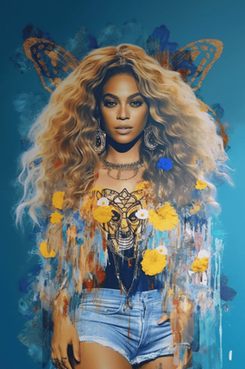 Beyonce Poster - Muziek - Abstract - - posters - formaat 30x40cm - XS378