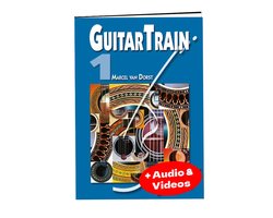 Guitar Train Deel 1 – Gitaarboek voor beginners met online videos en audio download