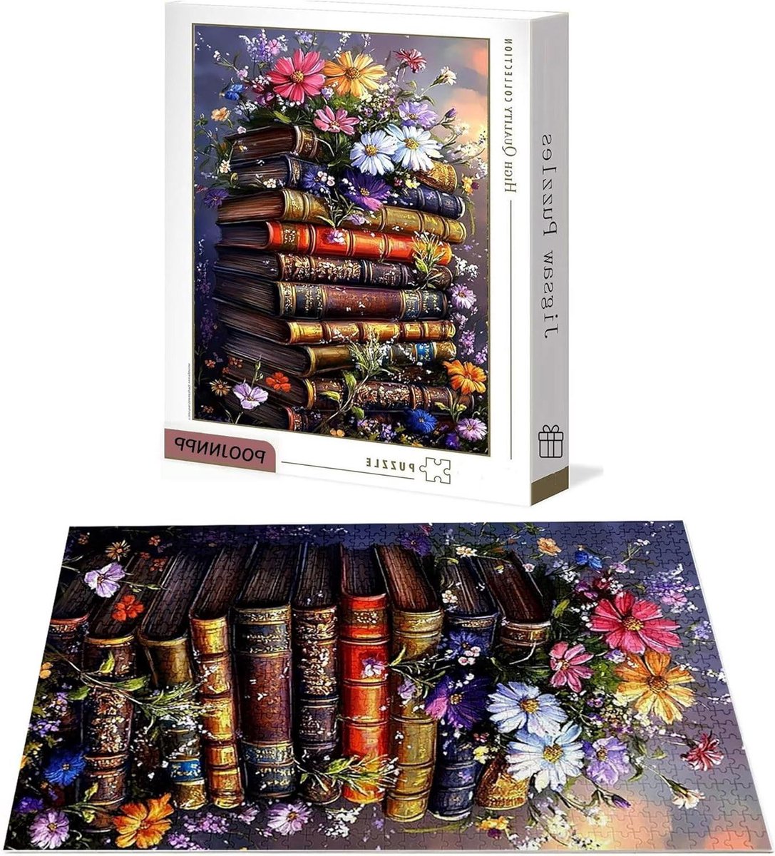 Legpuzzel Volwassenen - Houten Puzzel - Ontspannen Thuis - Genummerde Achterkant - 122x81 cm - Bloemen