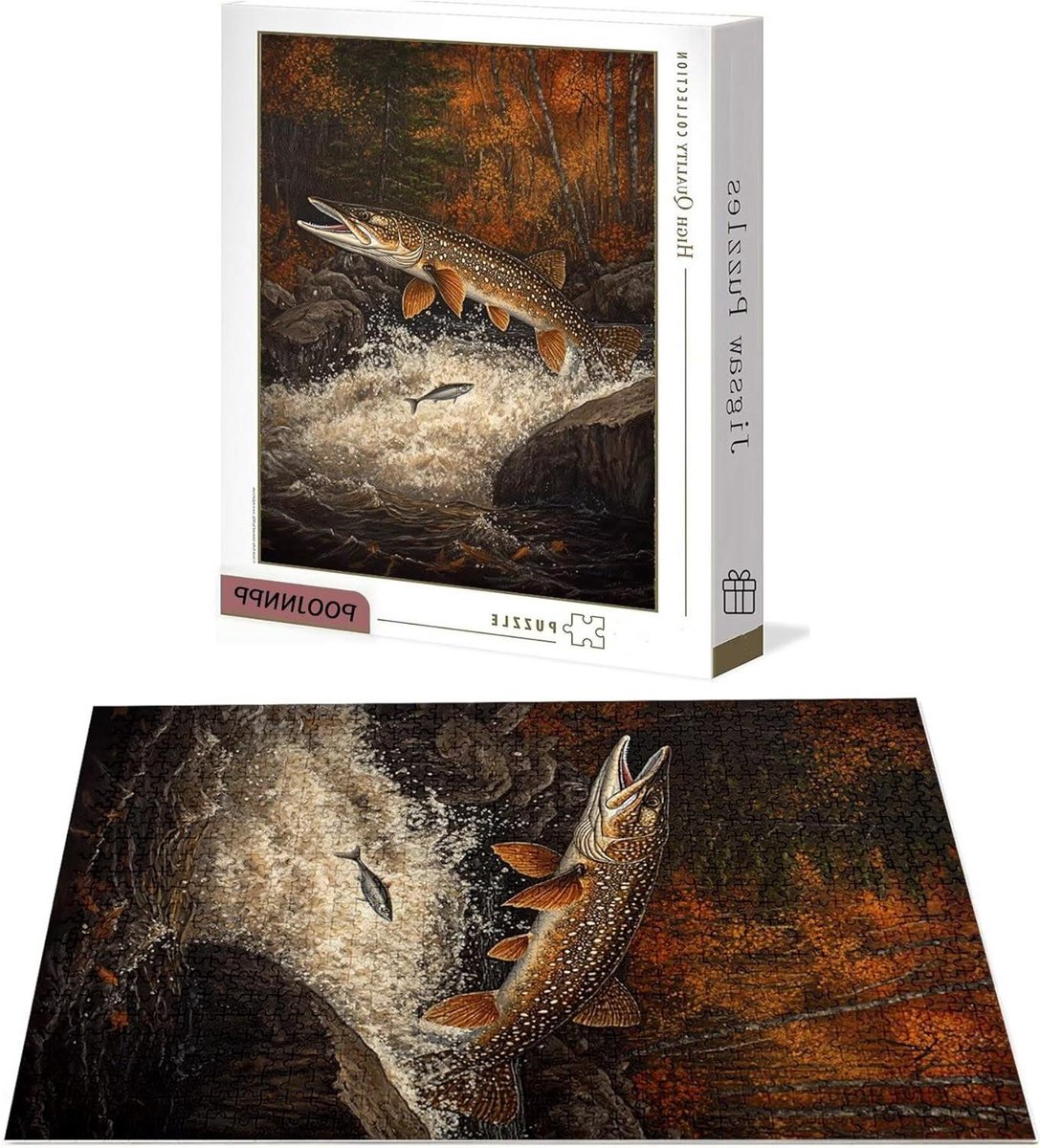 Houten Puzzel - 3000 Stukjes Puzzel - Ontspanning en Plezier - Genummerde Zones Achterkant - 122x81 cm - Multicolor