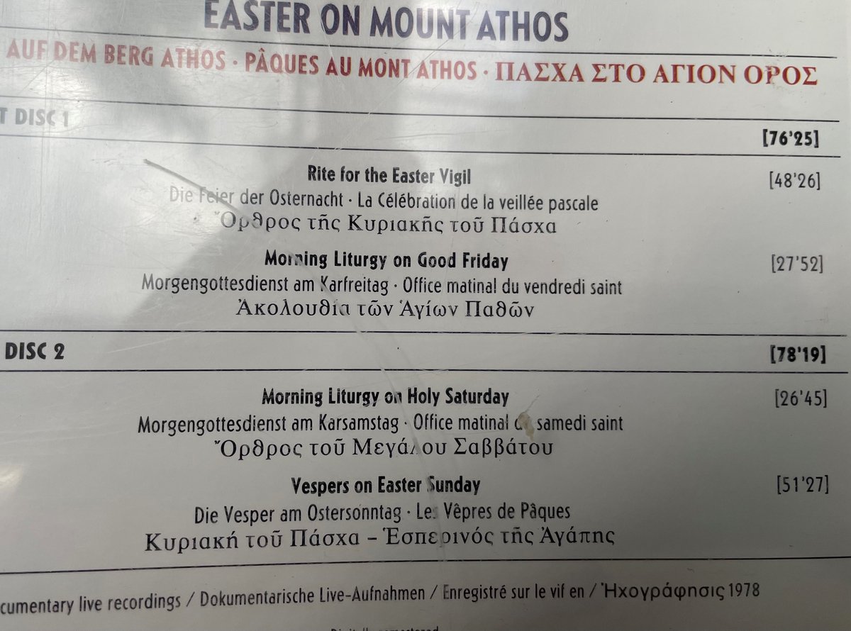 Various - Easter On Mount Athos