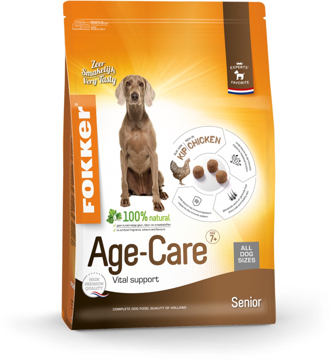 Fokker Fokker Dog Age-Care +Rex zachte beloning kip